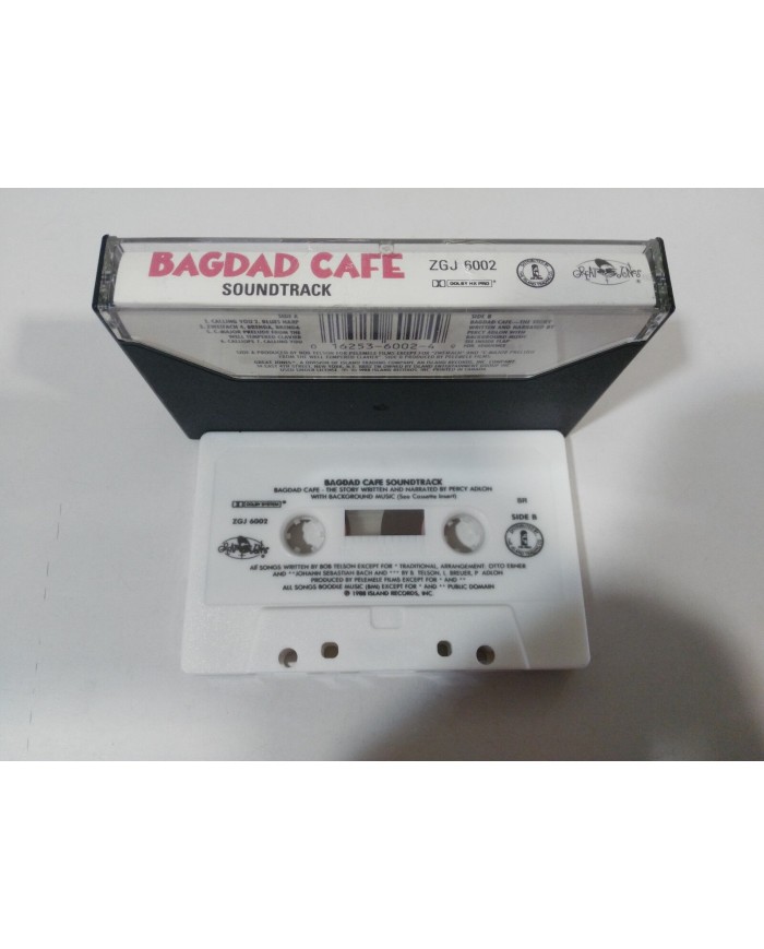 BAGDAD CAFE SOUNDTRACK OST JEVETTA STEELE - CINTA TAPE CASSETTE 1988 ISLAND Am
