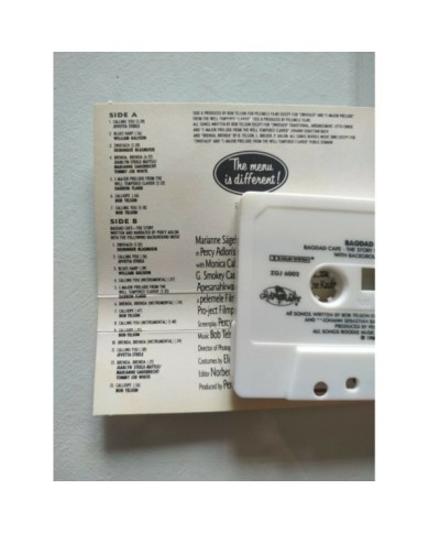 BAGDAD CAFE SOUNDTRACK OST JEVETTA STEELE - CINTA TAPE CASSETTE 1988 ISLAND Am