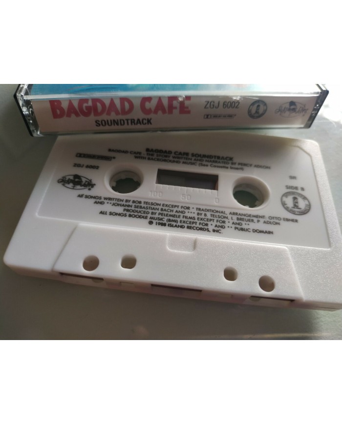 BAGDAD CAFE SOUNDTRACK OST JEVETTA STEELE - CINTA TAPE CASSETTE 1988 ISLAND Am