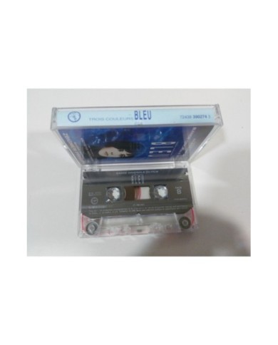 BLEU TROIS COULEURS SOUNDTRACK ZBIGNIEV PREISNER CINTA TAPE CASSETTE 1993 Am BLEU TROIS COULEURS SOUNDTRACK ZBIGNIEV PREISNER CINTA TAPE CASSETTE 1993 Am