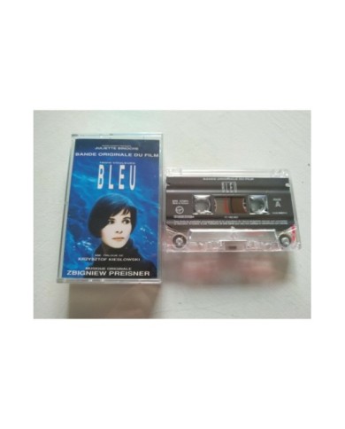 BLEU TROIS COULEURS SOUNDTRACK ZBIGNIEV PREISNER CINTA TAPE CASSETTE 1993 Am BLEU TROIS COULEURS SOUNDTRACK ZBIGNIEV PREISNER CINTA TAPE CASSETTE 1993 Am