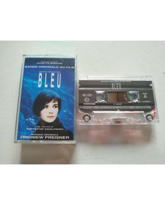 BLEU TROIS COULEURS SOUNDTRACK ZBIGNIEV PREISNER CINTA TAPE CASSETTE 1993 Am