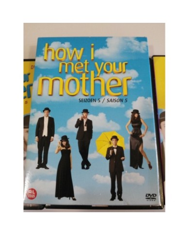 HOW I MET YOUR MOTHER Season 5 Completa - 3 X DVD + Extras Ingles Frances - 3T HOW I MET YOUR MOTHER Season 5 Completa - 3 X DVD + Extras Ingles Frances - 3T