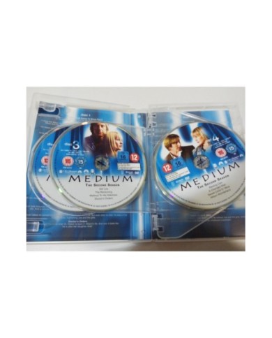 MEDIUM THE COMPLETE SECOND TEMPORADA 2 SEASON - 6 X DVD ESPA?OL ENGLISH - 3T MEDIUM THE COMPLETE SECOND TEMPORADA 2 SEASON - 6 X DVD ESPA?OL ENGLISH - 3T