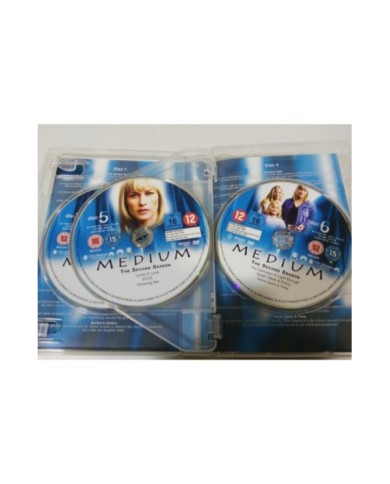 MEDIUM THE COMPLETE SECOND TEMPORADA 2 SEASON - 6 X DVD ESPA?OL ENGLISH - 3T MEDIUM THE COMPLETE SECOND TEMPORADA 2 SEASON - 6 X DVD ESPA?OL ENGLISH - 3T