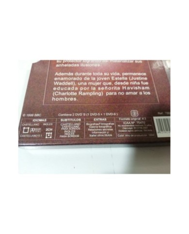 GRANDES ESPERANZAS SERIE TV BBC RAMPLING GRUFFURDD - 2 X DVD ESPA?OL Ingles 3T GRANDES ESPERANZAS SERIE TV BBC RAMPLING GRUFFURDD - 2 X DVD ESPA?OL Ingles 3T