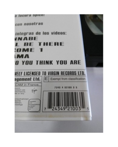 SPICE GIRLS ! UNA HORA CON SPICE ? VHS CINTA ENGLISH SUBTITULOS 1997 Espa?ol 4T