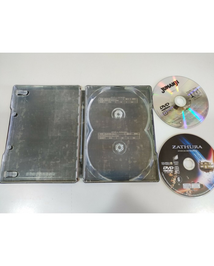 ZATHURA - JUMANJI - STEELBOOK - PACK EXCLUSIVO 2 DVD - DESCATALOGADO - 3T