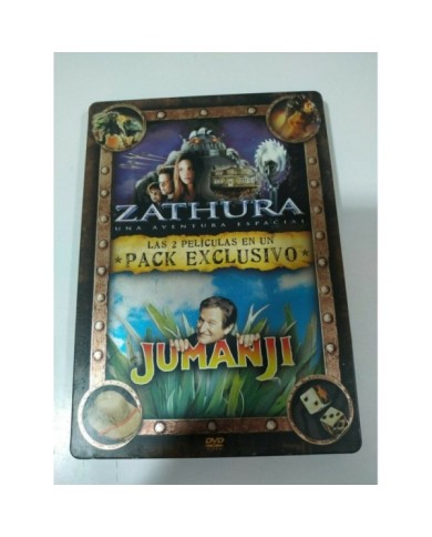 ZATHURA - JUMANJI - STEELBOOK - PACK EXCLUSIVO 2 DVD - DESCATALOGADO - 3T