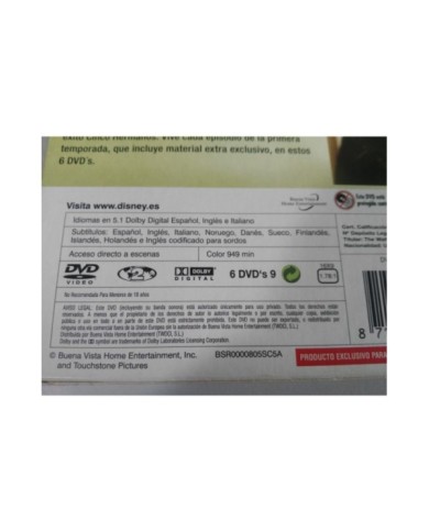 CINCO HERMANOS PRIMERA TEMPORADA 1 COMPLETA - 6 X DVD ESPA?OL ENGLISH - 5T