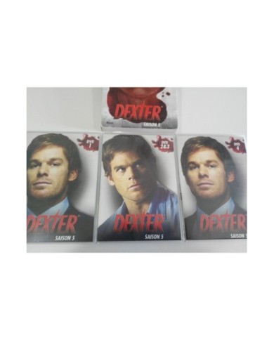 DEXTER TEMPORADA SEASON SAISON 5 - 4 X DVD ENGLISH FRANCAIS REGION 2 - 3T