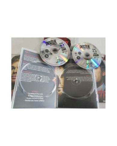 DEXTER TEMPORADA SEASON SAISON 5 - 4 X DVD ENGLISH FRANCAIS REGION 2 - 3T