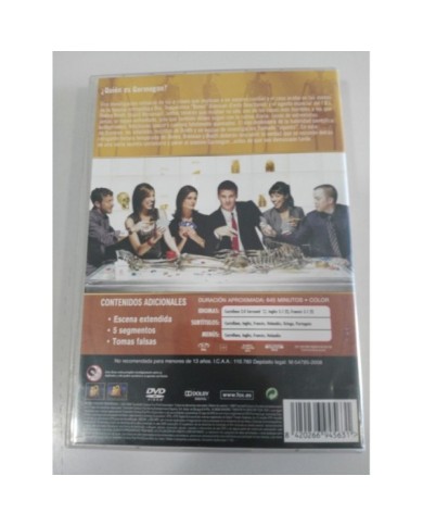 BONES TEMPORADA 3 TERCERA - 4 DVD ESPA?OL ENGLISH + EXTRAS - AM