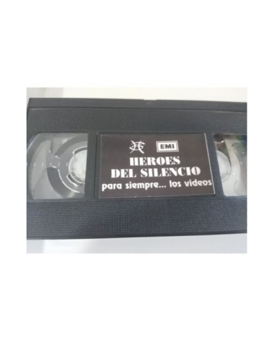 HEROES DEL SILENCIO PARA SIEMPRE LOS VIDEOS 1996 - VHS CINTA TAPE CASTELLANO