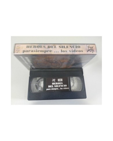 HEROES DEL SILENCIO PARA SIEMPRE LOS VIDEOS 1996 - VHS CINTA TAPE CASTELLANO