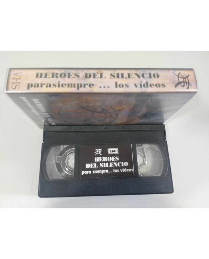 HEROES DEL SILENCIO PARA SIEMPRE LOS VIDEOS 1996 - VHS CINTA TAPE CASTELLANO