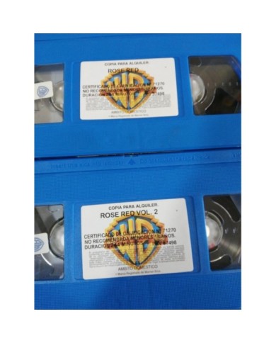 STEPHEN KING ROSE RED TERROR HORROR CRAIG R BAXLEY 2 X VHS CINTA TAPE CASTELLANO STEPHEN KING ROSE RED TERROR HORROR CRAIG R BAXLEY 2 X VHS CINTA TAPE CASTELLANO