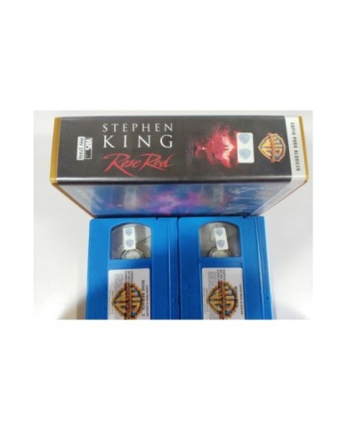 STEPHEN KING ROSE RED TERROR HORROR CRAIG R BAXLEY 2 X VHS CINTA TAPE CASTELLANO