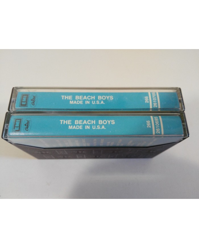 THE BEACH BOYS MADE IN USA EMI SPAIN EDITION 1986 DOBLE 2 X CINTA CASSETTE