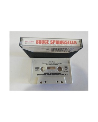 BRUCE SPRINGSTEEN GREETINGS FROM ASBURY PARK NY 1973 CBS CASSETTE TAPE CINTA Am