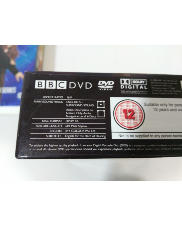 DOCTOR WHO THE COMPLETE FOURTH 4 SERIES - 6 X DVD BBC SPECIAL EDITION ENGLISH 3T