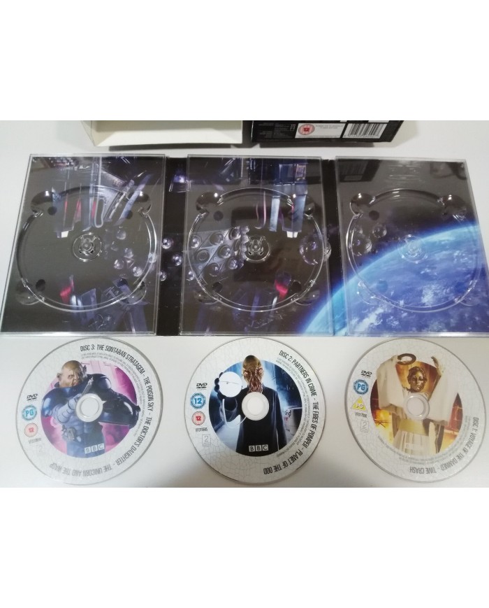 DOCTOR WHO THE COMPLETE FOURTH 4 SERIES - 6 X DVD BBC SPECIAL EDITION ENGLISH 3T