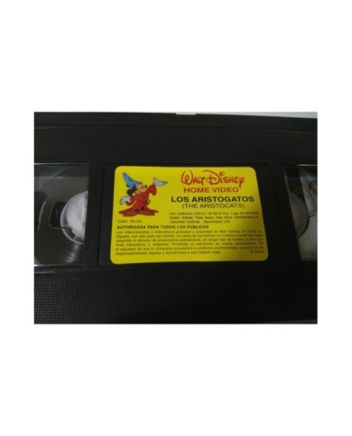 LOS ARISTOGATOS - VHS CINTA TAPE LOS CLASICOS DE WALT DISNEY EN CASTELLANO 2000