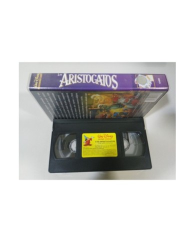 LOS ARISTOGATOS - VHS CINTA TAPE LOS CLASICOS DE WALT DISNEY EN CASTELLANO 2000