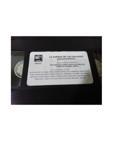 LA GUERRA DE LAS GALAXIAS EDICION ESPECIAL STAR WARS GEORGE LUCAS VHS CASTELLANO
