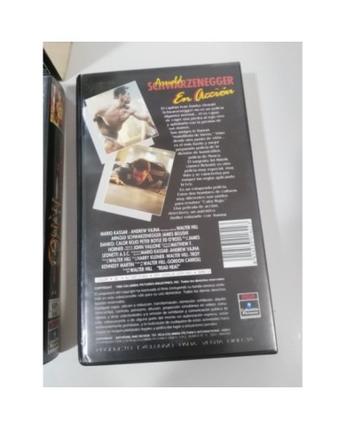 DESAFIO TOTAL + CONAN EL DESTRUCTOR + DANKO SCHWARZENEGGER CAJA 3 VHS CASTELLANO