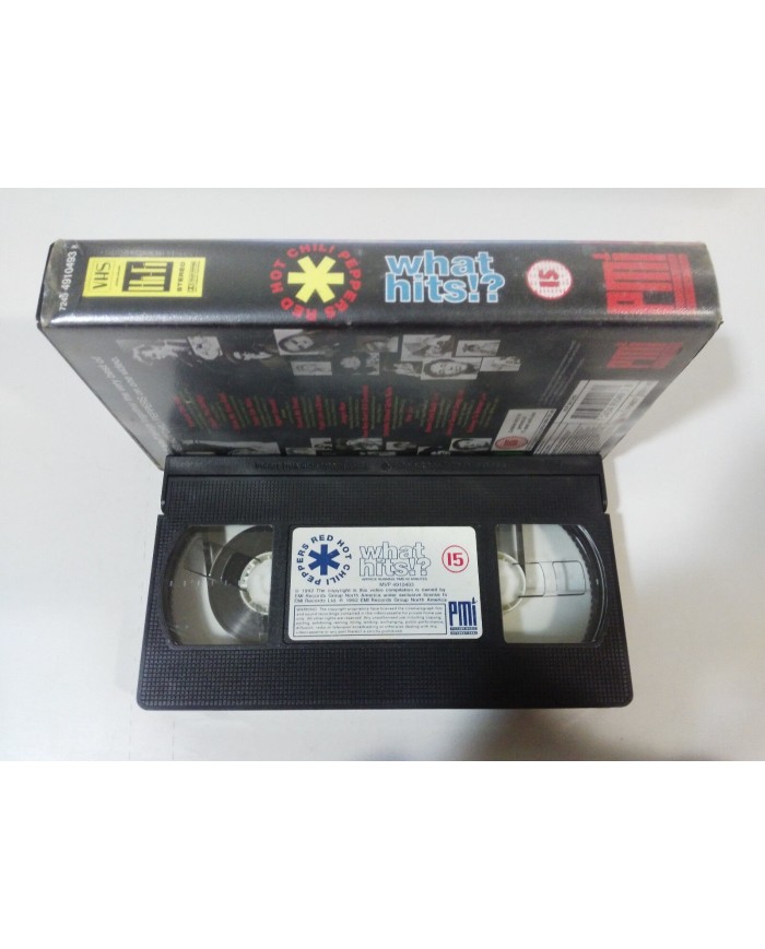 RED HOT CHILI PEPPERS WHAT HITS ! ? 60 MIN 1992 - CINTA TAPE VHS Am