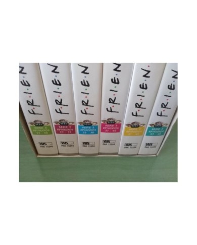 FRIENDS TEMPORADA SEASON 2 COMPLETA SERIE TV - 6 X VHS TAPE CINTA ESPA?OL PAL FRIENDS TEMPORADA SEASON 2 COMPLETA SERIE TV - 6 X VHS TAPE CINTA ESPA?OL PAL