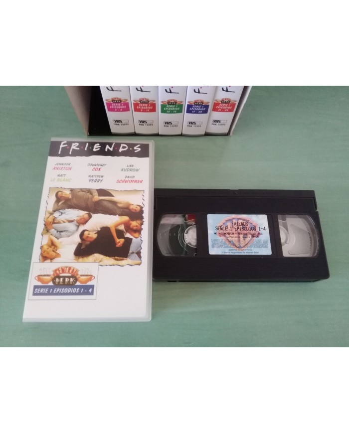 FRIENDS TEMPORADA SEASON 1 COMPLETA SERIE TV - 6 X VHS TAPE CINTA ESPA?OL PAL