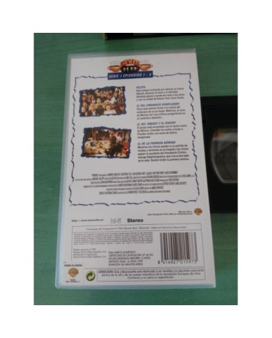FRIENDS TEMPORADA SEASON 1 COMPLETA SERIE TV - 6 X VHS TAPE CINTA ESPA?OL PAL FRIENDS TEMPORADA SEASON 1 COMPLETA SERIE TV - 6 X VHS TAPE CINTA ESPA?OL PAL