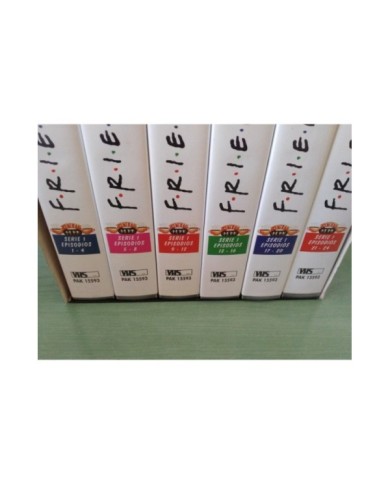 FRIENDS TEMPORADA SEASON 1 COMPLETA SERIE TV - 6 X VHS TAPE CINTA ESPA?OL PAL FRIENDS TEMPORADA SEASON 1 COMPLETA SERIE TV - 6 X VHS TAPE CINTA ESPA?OL PAL
