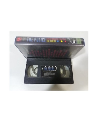 THE POLICE EVERY BREATH YOU TAKE THE VIDEOS VHS TAPE CINTA 59 MIN