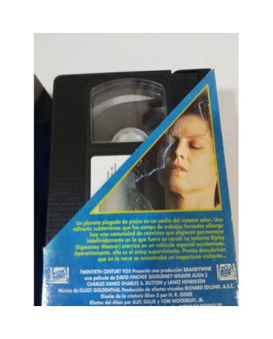 ALIEN TRILOGIA 8 PASAJERO VERSION EXTENDIDA TERROR RIDLEY SCOTT VHS CASTELLANO