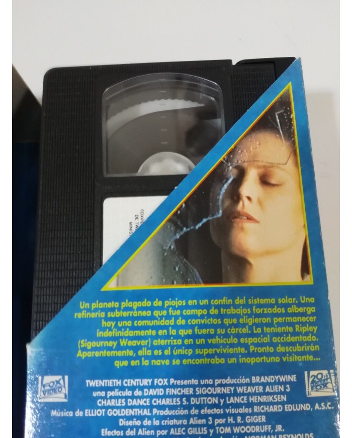 ALIEN TRILOGIA 8 PASAJERO VERSION EXTENDIDA TERROR RIDLEY SCOTT VHS CASTELLANO