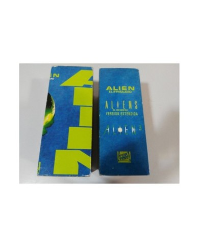 ALIEN TRILOGIA 8 PASAJERO VERSION EXTENDIDA TERROR RIDLEY SCOTT VHS CASTELLANO