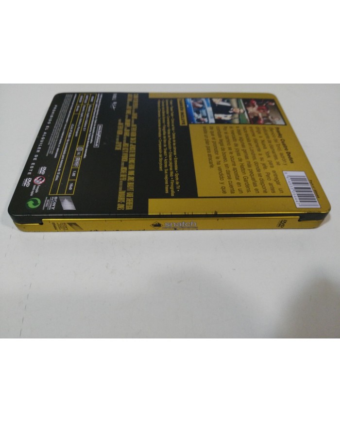 SNATCH CERDOS Y DIAMANTES BRAD PITT JASON STATHAM DVD STEELBOOK - AM
