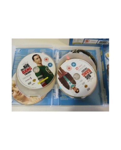 BIG BANG THEORY SEASONS 1-6 COMPLETE TV SERIE DVD REGION 2 - ENGLISH - 5T BIG BANG THEORY SEASONS 1-6 COMPLETE TV SERIE DVD REGION 2 - ENGLISH - 5T