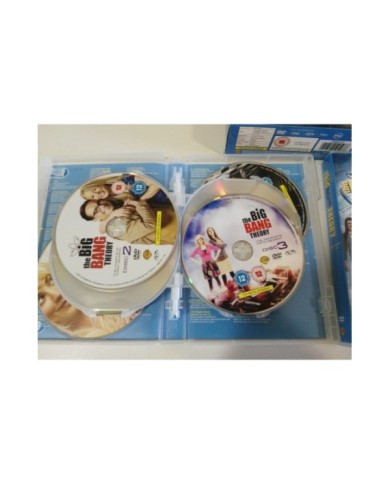 BIG BANG THEORY SEASONS 1-6 COMPLETE TV SERIE DVD REGION 2 - ENGLISH - 5T BIG BANG THEORY SEASONS 1-6 COMPLETE TV SERIE DVD REGION 2 - ENGLISH - 5T