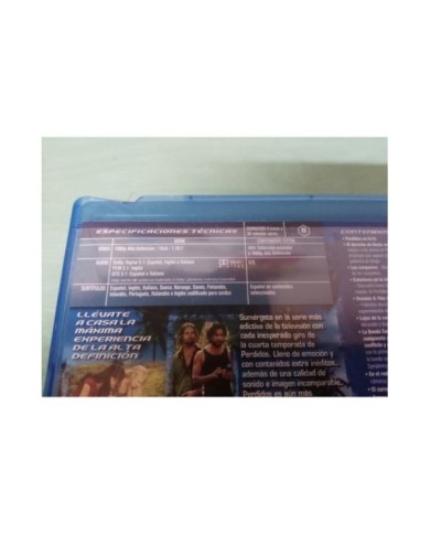 PERDIDOS LOST TEMPORADA 4 COMPLETA - 5 X BLU-RAY + EXTRAS ESPA?OL ENGLISH - AM PERDIDOS LOST TEMPORADA 4 COMPLETA - 5 X BLU-RAY + EXTRAS ESPA?OL ENGLISH - AM
