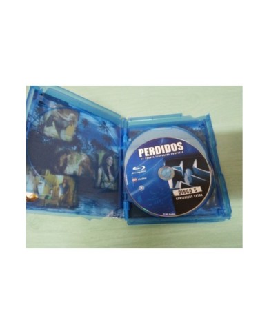PERDIDOS LOST TEMPORADA 4 COMPLETA - 5 X BLU-RAY + EXTRAS ESPA?OL ENGLISH - AM PERDIDOS LOST TEMPORADA 4 COMPLETA - 5 X BLU-RAY + EXTRAS ESPA?OL ENGLISH - AM