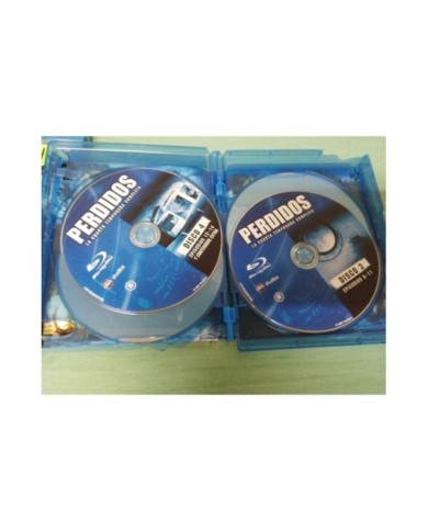 PERDIDOS LOST TEMPORADA 4 COMPLETA - 5 X BLU-RAY + EXTRAS ESPA?OL ENGLISH - AM PERDIDOS LOST TEMPORADA 4 COMPLETA - 5 X BLU-RAY + EXTRAS ESPA?OL ENGLISH - AM