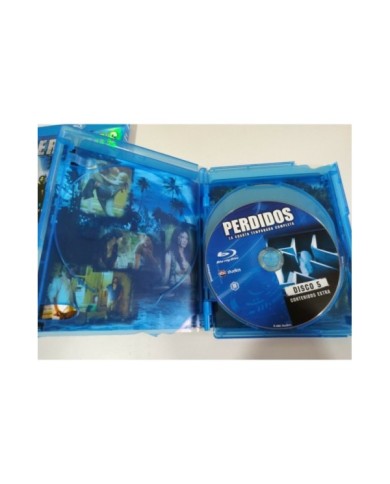 PERDIDOS LOST TEMPORADA 4 COMPLETA - 5 X BLU-RAY + EXTRAS ESPA?OL ENGLISH - AM PERDIDOS LOST TEMPORADA 4 COMPLETA - 5 X BLU-RAY + EXTRAS ESPA?OL ENGLISH - AM