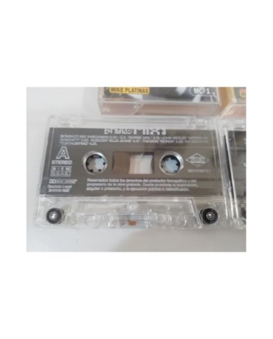 BOMBAZO MIX 3 MIXED BY MIKE PLATINAS MAX MUSIC - DOBLE 2 X CINTA TAPE CASSETTE