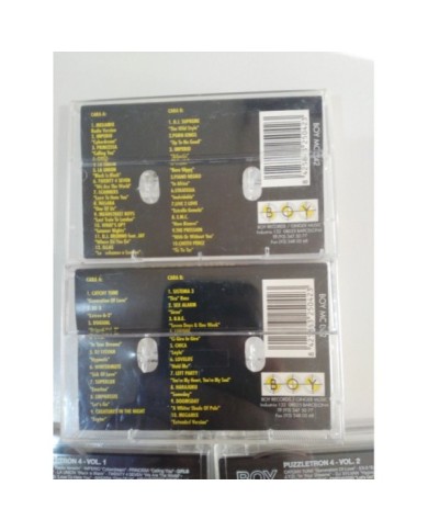 PUZZLETRON 4 - BOY RECORDS 1996 MAX MIX DOBLE 2 X CINTA TAPE CASSETTE