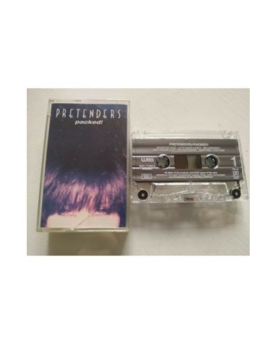 PRETENDERS PACKED ! 1990 WEA GERMAN EDITION - CASSETTE CINTA TAPE Am