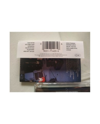 PRETENDERS PACKED ! 1990 WEA GERMAN EDITION - CASSETTE CINTA TAPE Am